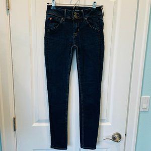 Hudson Skinny Blue Denim Jeans 26
